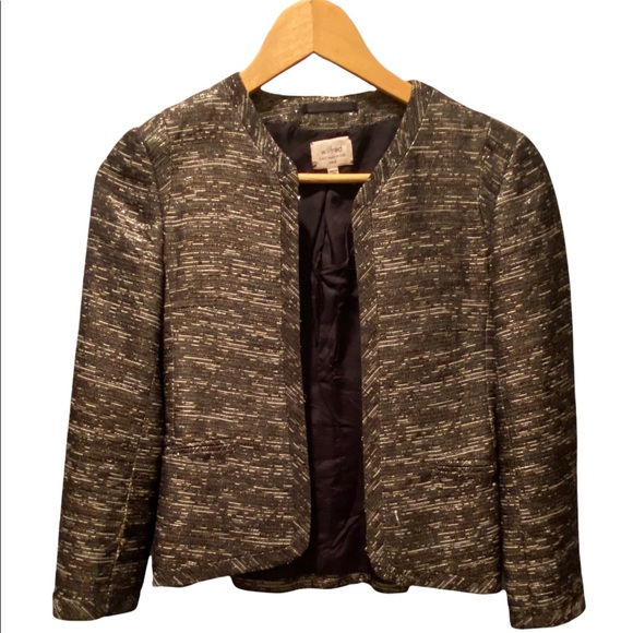 Babaton size 0 cropped gold blazer - Picture 1 of 2